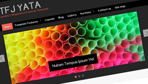 RWD Image Slideshow TFJ YATA Premium Joomla 3 Template